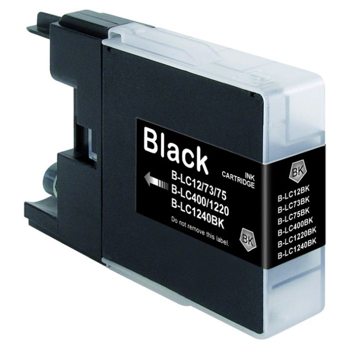 Brother LC-1240BK inkt cartridge Zwart (28,5ML) - Huismerk main product photo