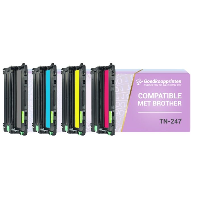 Brother TN-243 / TN-247 toner cartridge Multipack - Huismerk main product photo