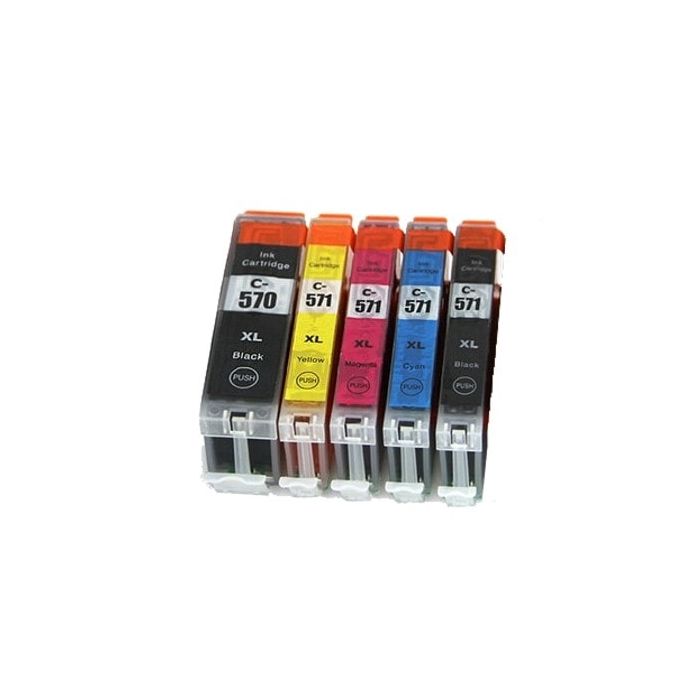 Canon PGI-570 XL cartridge / Canon CLI-571 XL inkt cartridge set Multipack - Huismerk main product photo
