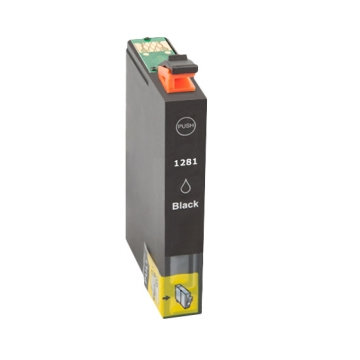 Epson T1281 inkt cartridge Zwart (10ML)  - Huismerk