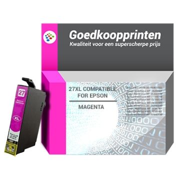Epson T2713 inkt cartridge Magenta - Huismerk (14ML) Epson T2713 inkt cartridge Magenta - Huismerk (14ML)